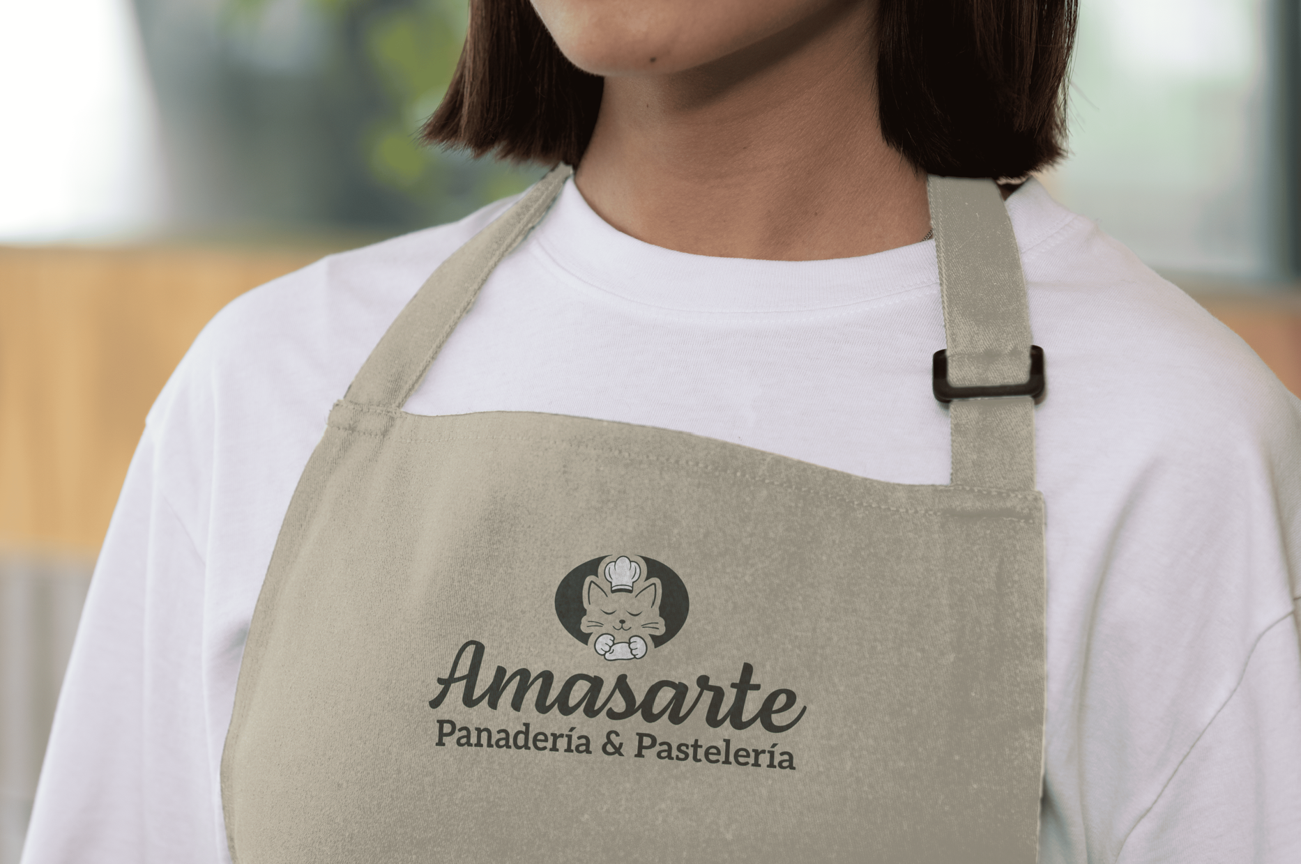 Mockup branding Los Sabinos en carpeta
